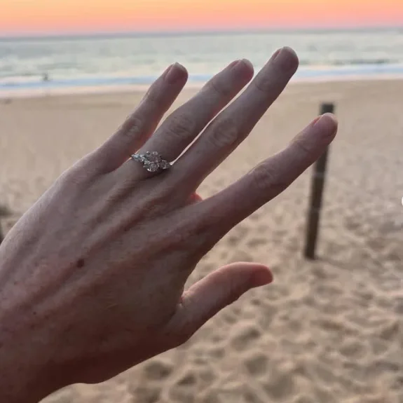 Cate Campbell and Adam Kerr